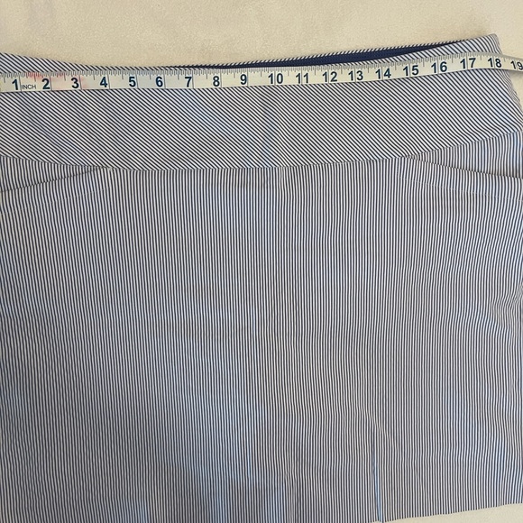 SC&Co- blue and white striped skort NWOT - Picture 5 of 5